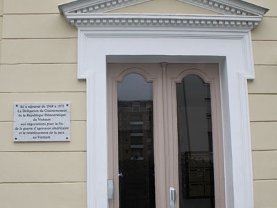 Unterstützung internationalen Freunde bei Pariser-Verhandlungen